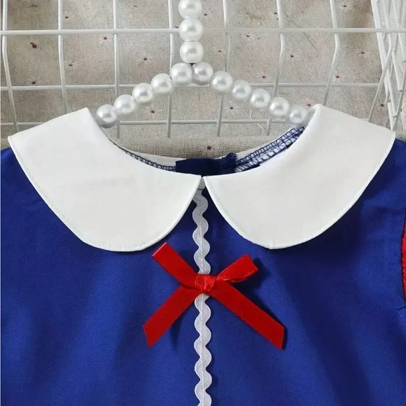 Dress up pretend dress Snow white inspired size 4-5 years - Picture 4 of 5